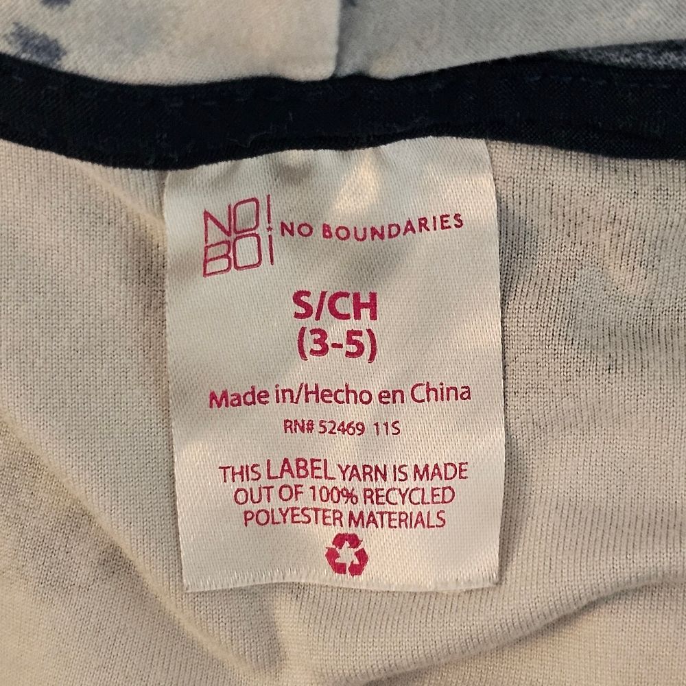 No Boundaries - Dress Hoodie Sleeveless Front Pocket - Size Juniors S - Blue - Picture 7 of 9